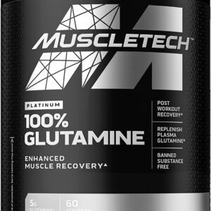 Platinum Glutamine de Muscletech(60 servicios)