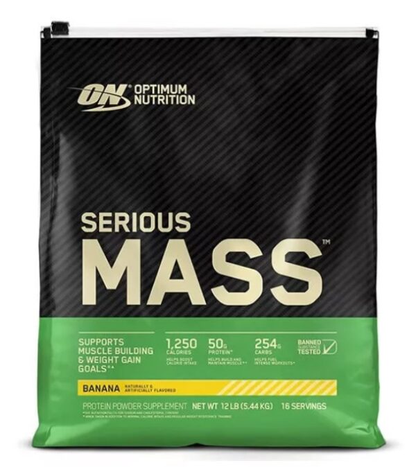 SERIOUS MASS Optimum Nutrition (6 - 12LBS)