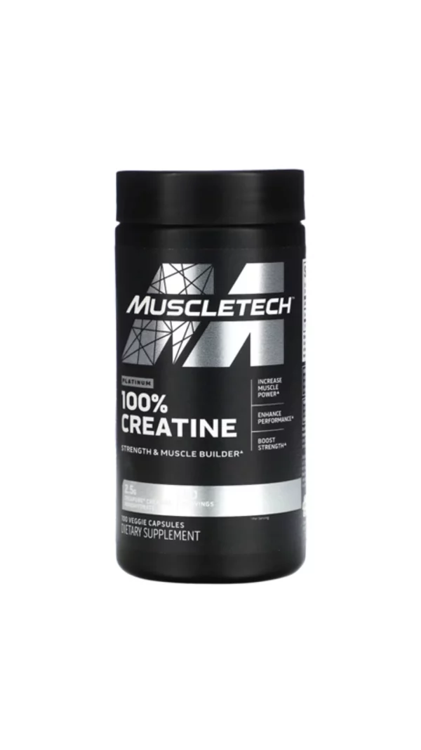 Creatina  100 Cápsulas Muscletech (50 servicios)