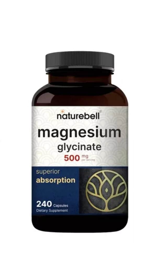 Glicinato De Magnesio 500 Mg Naturebell