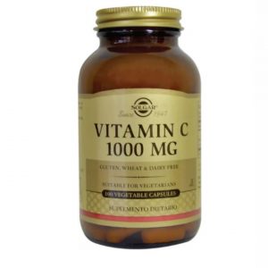 Vitamina C 1000mg  Solgar (100 y 250 caps)