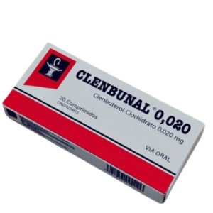 Clembuterol Rowe 20 comprimidos
