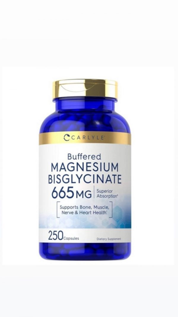 Bisglycinato de magnesio Carlyle 250 caps