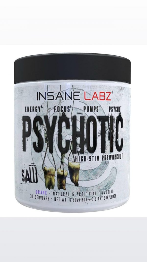 Psychotic Saw Preentreno Insane Labz (30 serv)