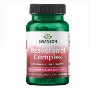 Resveratrol complex Swanson 60 capsulas