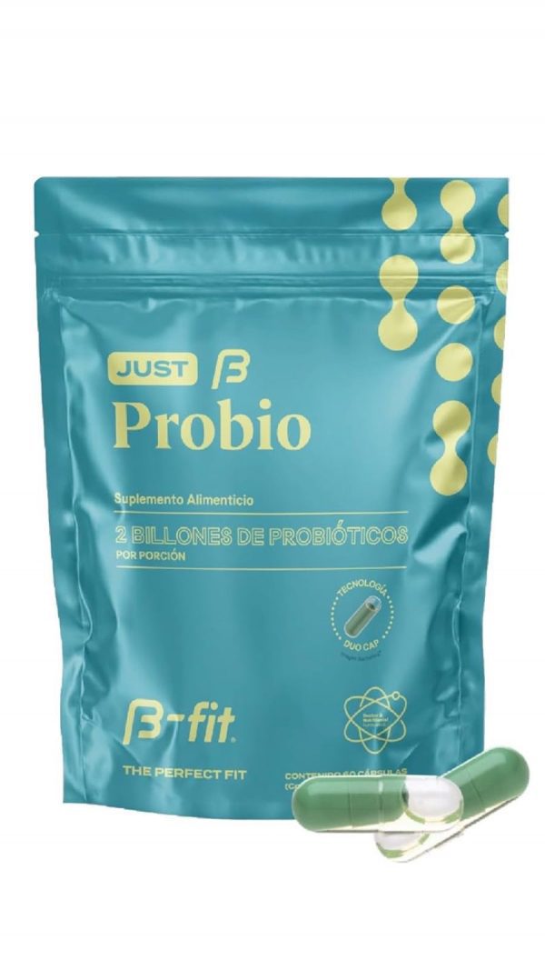 Just Probio probioticos y prebioticos B fit