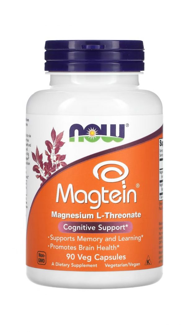 Magtein Now Magnesio L-Threonate 90 cápsulas