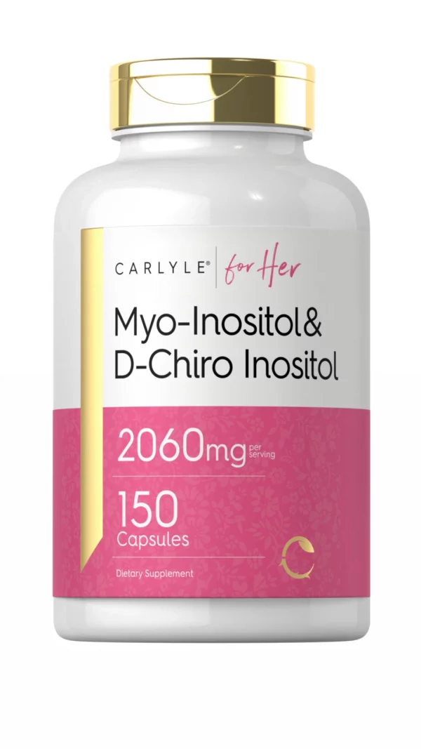 Myo-Inositol & D-Chiro Inositol Carlyle 150 cápsulas