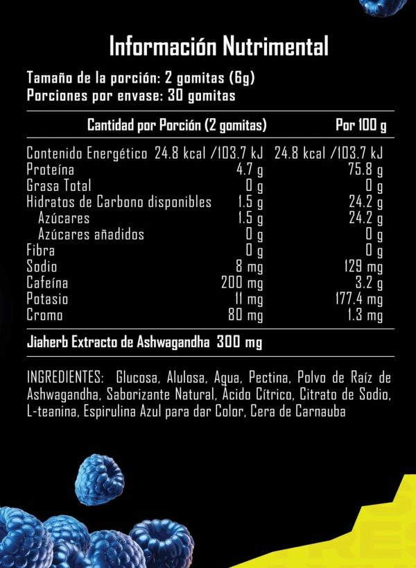 Ashwaganha gomitas - Imagen 2