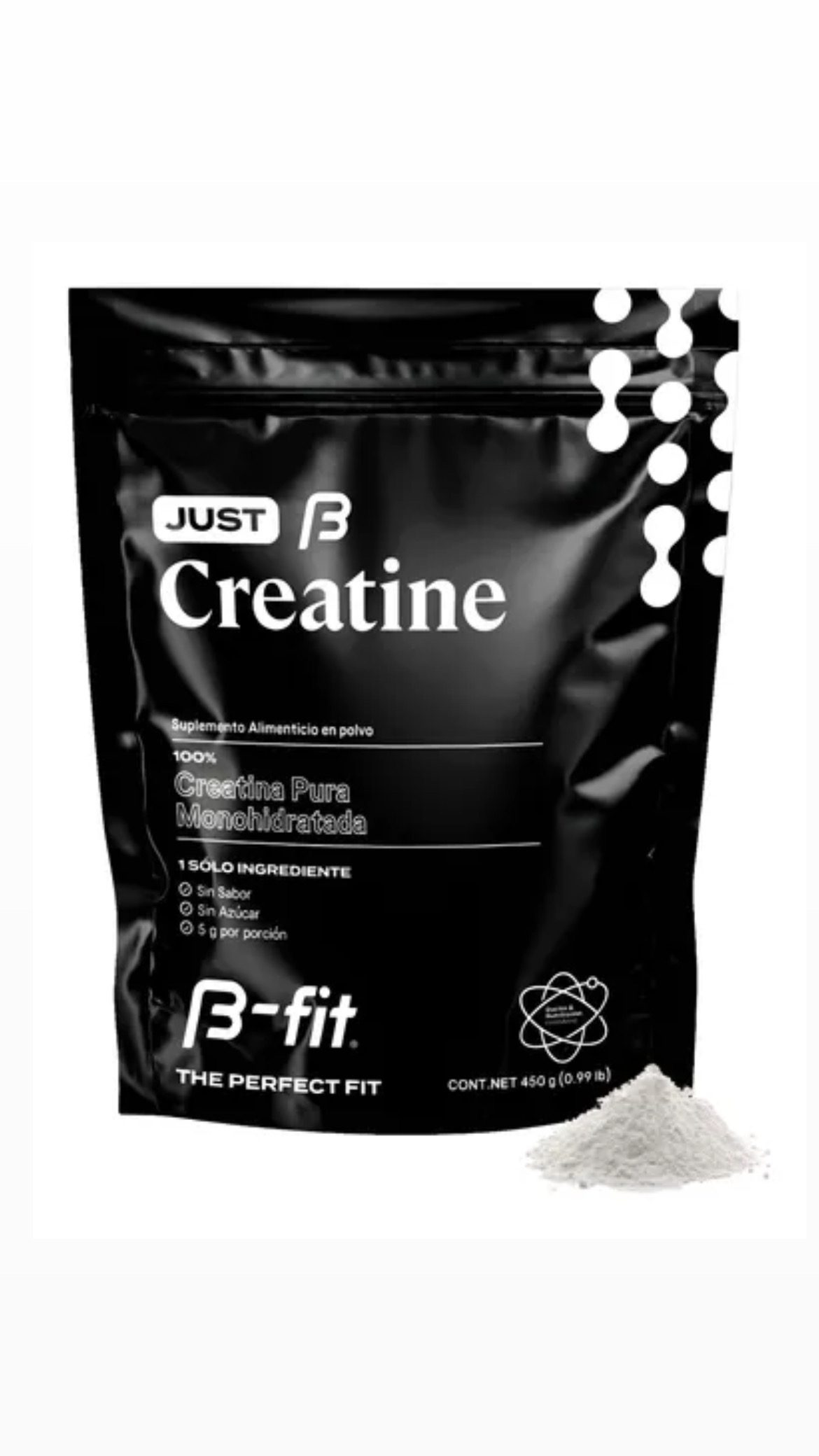 B-fit B Just Creatine Creapure 450g Creatina