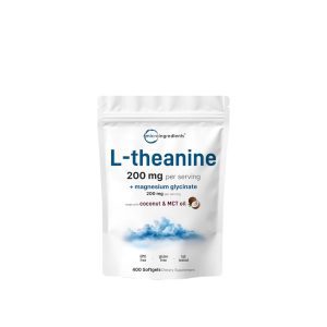 L theanine + Glicinato 200mg microingredientes