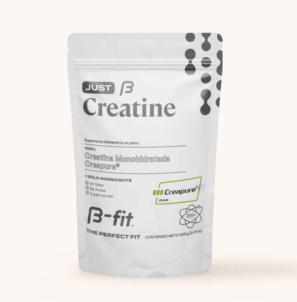 B-fit B Just Creatine Creapure 450g Creatina