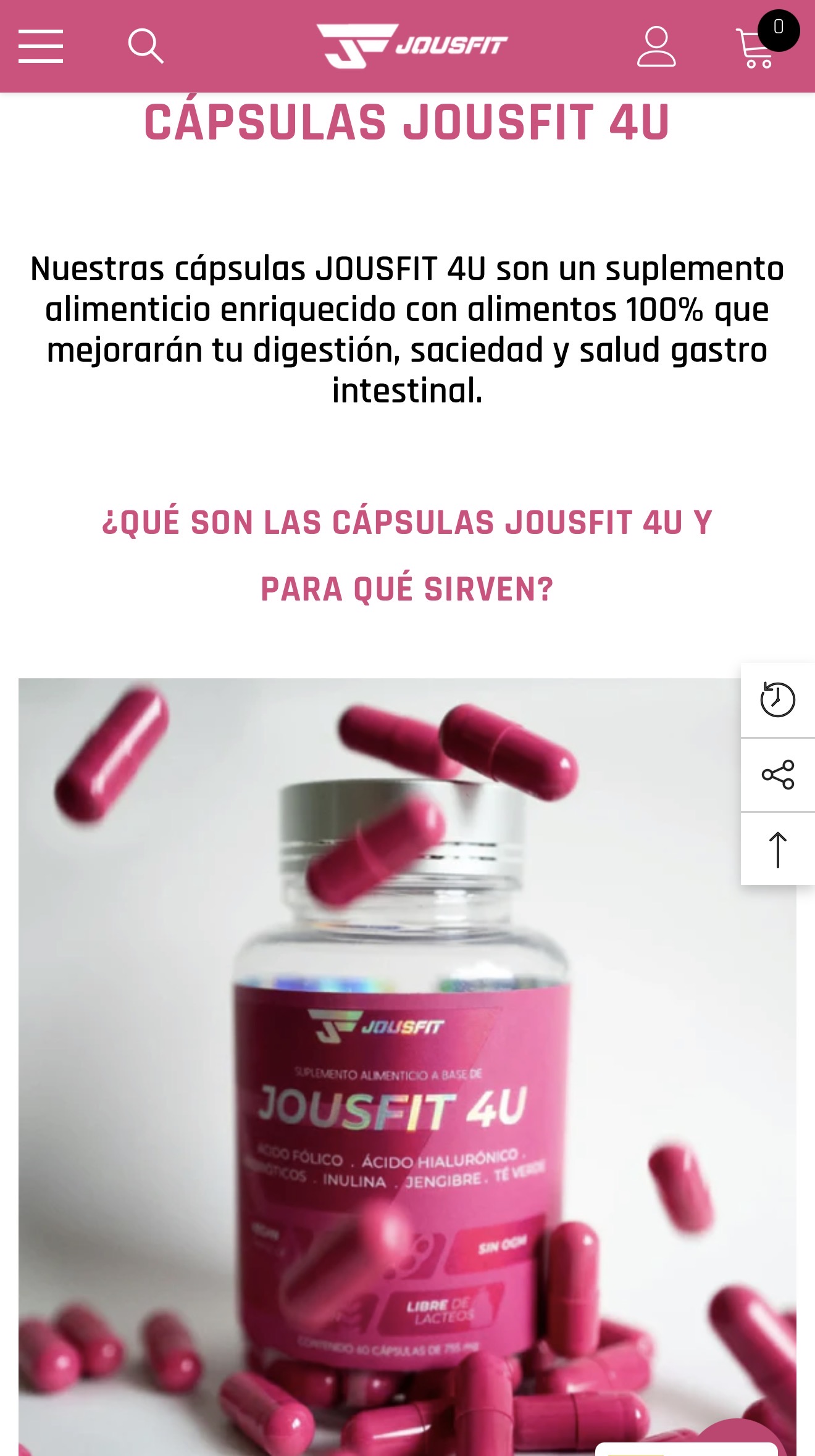 Combo Ahorro Jousfit 4U x 2 - 60 Días Sin inflamación - Imagen 4