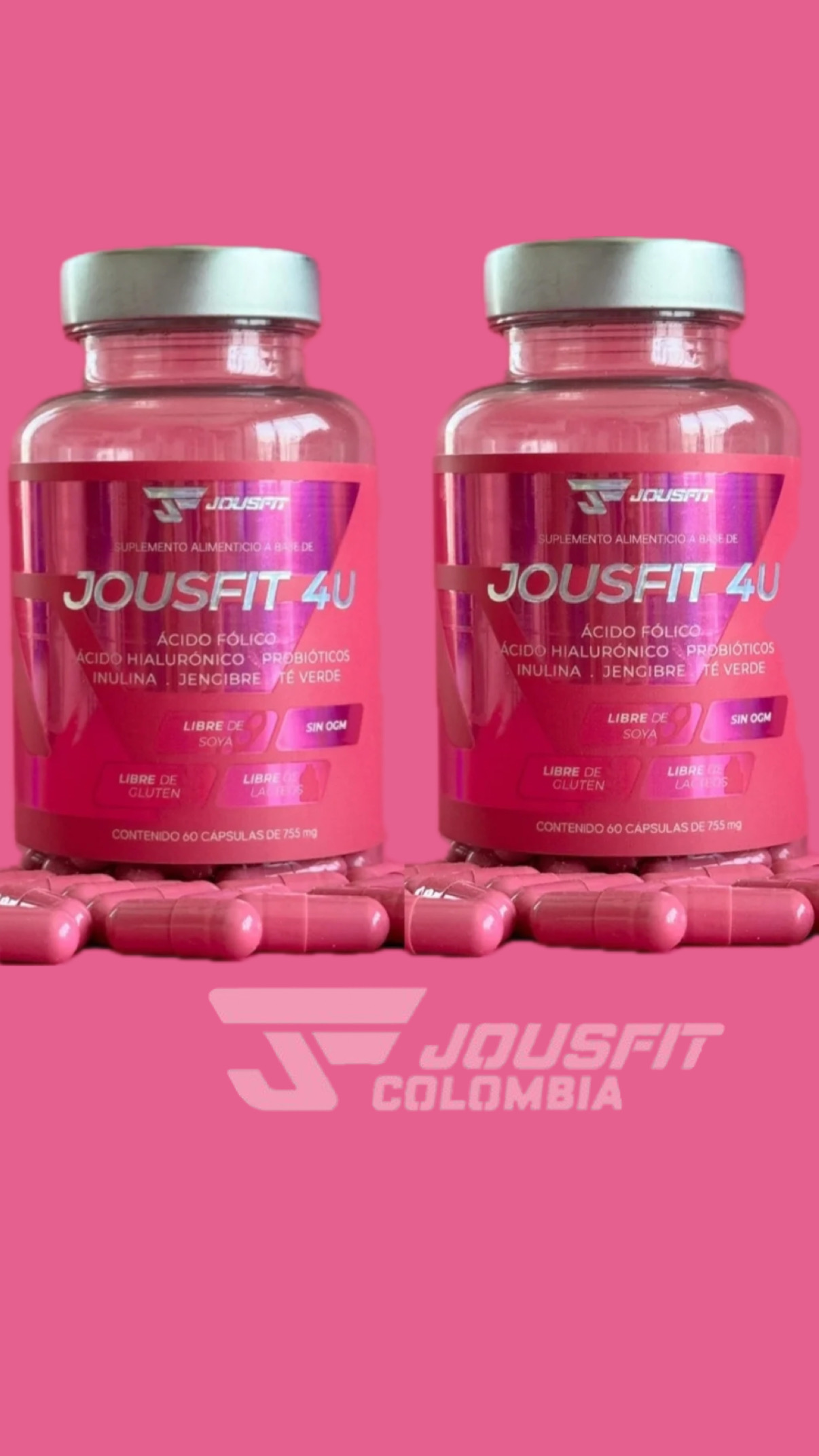 Combo Ahorro Jousfit 4U x 2 - 60 Días Sin inflamación