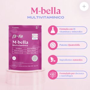 M-Bella Multivitamínico Mujer BFIT